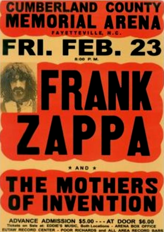 23/02/1973Cumberland County Auditorium, Fayetteville, NC